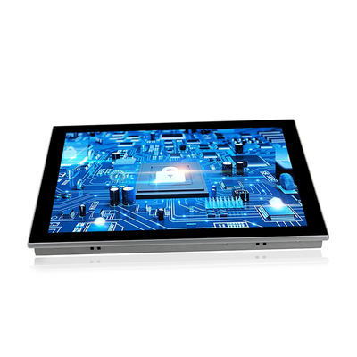 Mặt trước Bảng điều khiển công nghiệp IP66 PC Màn hình cảm ứng PCAP Core I3 thế hệ thứ 8 Máy tính công nghiệp