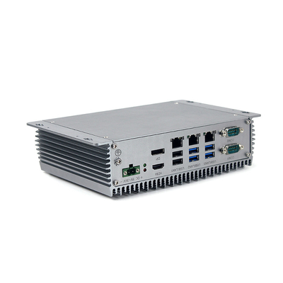 Máy tính mini nhúng không quạt J6412 DDR4 M.2 SSD 3xRJ45 Lan Linux / Win10 Pro