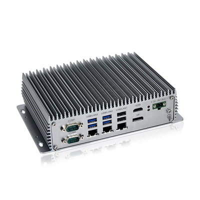 J6412 Máy tính để bàn mini 3 LAN không quạt công nghiệp Máy tính WIN10 LINUX RS232 RS485 PC