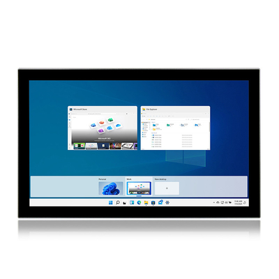 Bảng điều khiển cảm ứng công nghiệp 24 inch PC Intel Celeron J6412 2.0GHz Cảm ứng điện dung