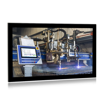 Màn hình cảm ứng điện dung 24 inch J6412 Windows 11 HMI Panel PC với 2xRS485