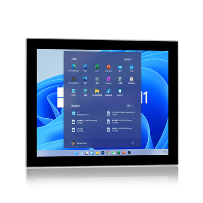 Bảng điều khiển HMI chống nước không quạt PC Bảng điều khiển màn hình cảm ứng nhúng công nghiệp 24VDC PC