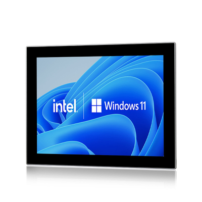 Bảng điều khiển chắc chắn treo tường 15&quot; PC X86 Windows11 Màn hình cảm ứng điện dung không quạt IP65