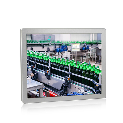 Nhôm Hợp kim IP69K Bảng điều khiển PC 19 inch Chống nước Hỗ trợ Gắn Vest