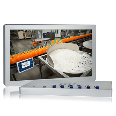 Intel 6th Skylake-U SOC All In One IP69K Panel PC RS485 RS232 Màn hình cảm ứng HMI