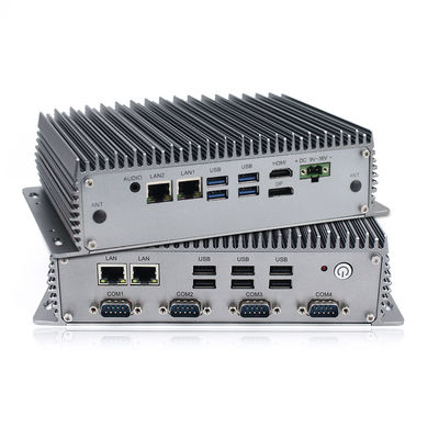 OEM Win10 DDR4L MSATA Máy tính mini không quạt công nghiệp I5 nhỏ gọn chắc chắn nhúng