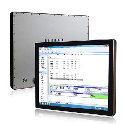 Treo tường VESA 19 inch Bảng điều khiển IP67 Máy tính cảm ứng công nghiệp không quạt Sử dụng ngoài trời