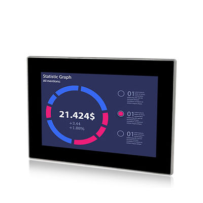 Bảng điều khiển chống nước 1280x800 SUS304 Pc Windows 10 35W Điện dung