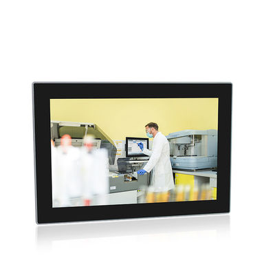TPM2.0 Bảng điều khiển công nghiệp 12 inch Pc, 9V-36V DC 1280 X 800 Máy tính công nghiệp không quạt