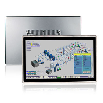 Máy tính công nghiệp không quạt chống ăn mòn, 24 inch dược phẩm không quạt chắc chắn Pc