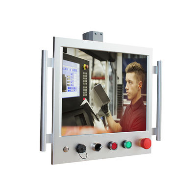 Bảng điều khiển cảm ứng công nghiệp Ip65 17 inch PC 3855U Bộ điều khiển thiết bị lập trình
