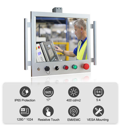 Bảng điều khiển HMI công nghiệp không quạt OEM Máy tính công nghiệp thép không gỉ
