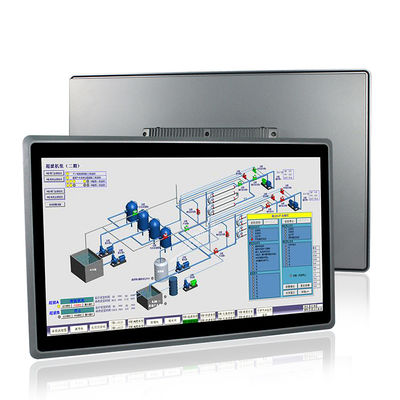 Bảng điều khiển cảm ứng đa điểm Linux HMI Pc, Màn hình cảm ứng công nghiệp 24 inch