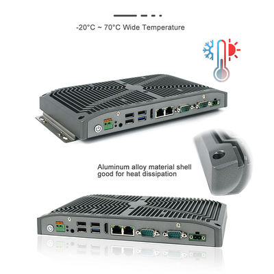 RS232 RS422 RS485 Mini Pc 15W Intel Celeron chắc chắn cho kiosk thanh toán