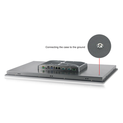 Bảng điều khiển cảm ứng công nghiệp không quạt PC Dual Lan Pc Vesa Mount 24 &quot;1920 X 1080