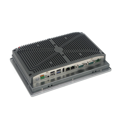 J1900 Cảm ứng điện dung Máy tính nhúng công nghiệp Win10 Máy tính Linux OEM ODM
