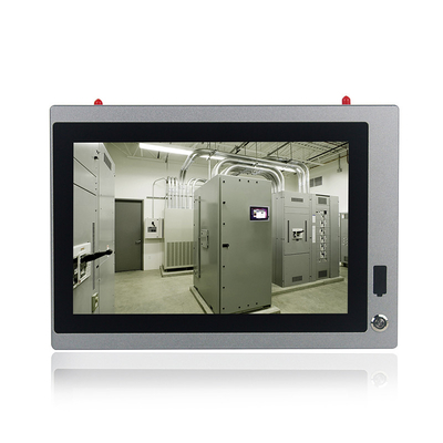 J1900 Cảm ứng điện dung Máy tính nhúng công nghiệp Win10 Máy tính Linux OEM ODM