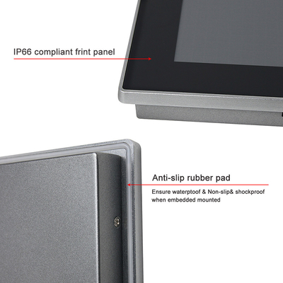Bảng điều khiển cảm ứng nhúng 17 &quot;PC không quạt Windows11 Máy tính bảng cảm ứng điện dung tất cả trong một