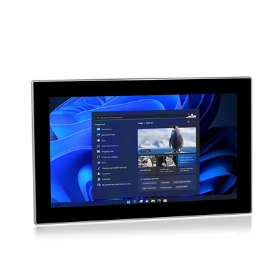 Bảng điều khiển HMI Windows 11 PC Chống nước IP65 Treo tường / Nhúng không quạt