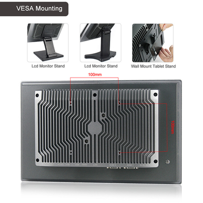 TPM 2.0 12 '' Máy tính cảm ứng công nghiệp Intel Core I7-8565U Mặt trước IP65 Chống nước