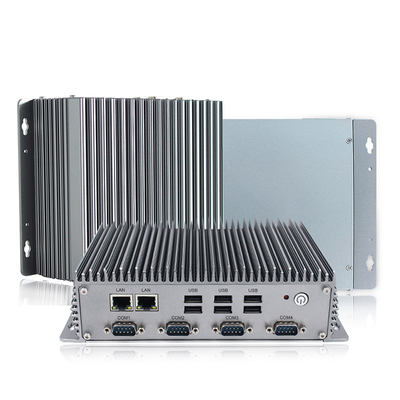 Hộp mini không quạt công nghiệp PC DC 9V - 36V Thế hệ thứ 8 4GB M.2 120G SSD