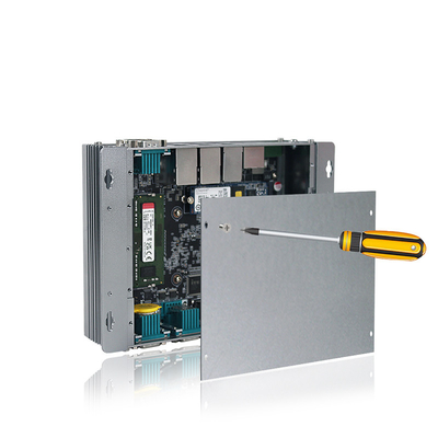 Hộp nhúng công nghiệp không quạt PC Cổng 3XLAN Intel Elkhart Lake thế hệ thứ 12
