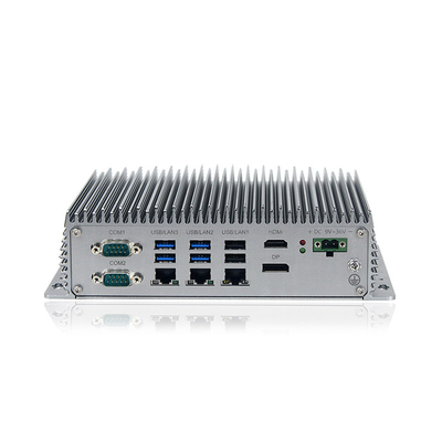Máy tính mini nhúng không quạt J6412 DDR4 M.2 SSD 3xRJ45 Lan Linux / Win10 Pro