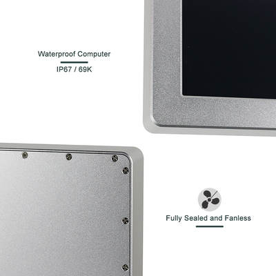 Bảng điều khiển HMI cảm ứng điện trở 19 inch PC IP67 IP69k Máy tính bảng công nghiệp 4G chống nước