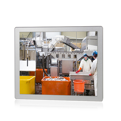 Bảng điều khiển cảm ứng nhúng 19 &quot;Vỏ hợp kim nhôm PC với cảm ứng điện trở 5 dây