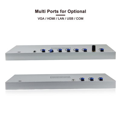 Bảng điều khiển màn hình cảm ứng HMI 24 inch Bảng điều khiển HMI công nghiệp không thấm nước PC 4G RAM 32G SSD