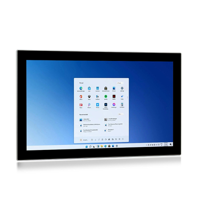 Màn hình cảm ứng điện dung 21 '' PC IP65 Độ phân giải 1920 X 1080 Mạng kép