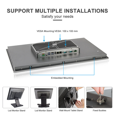 Bảng điều khiển màn hình cảm ứng HMI 21,5 inch Windows 10 IOT Máy tính bảng công nghiệp I5 thế hệ thứ 8