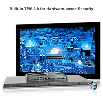 Máy tính bảng điều khiển chắc chắn 21,5 &quot;LED 400 Cd / M2 Mạng đôi 4 USB 2 COM