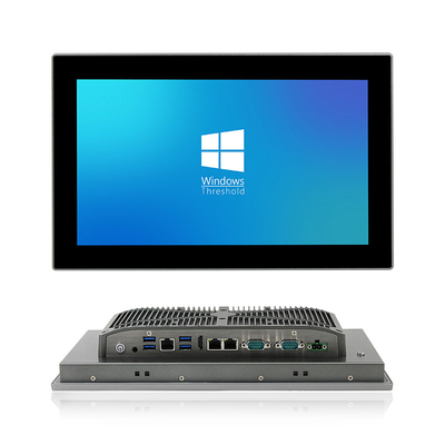 Màn hình LCD 13,3&quot; LCD Intel J6412 Bảng điều khiển HMI công nghiệp được gắn trên màn hình cảm ứng với 2 RS485