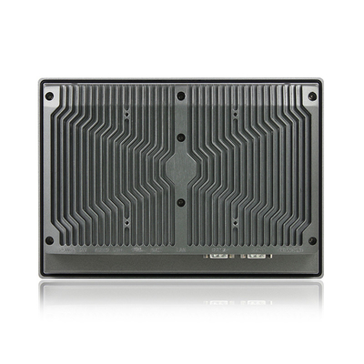 10 inch J6412 Máy tính công nghiệp HMI Bảng điều khiển cảm ứng tất cả trong một với 3 mạng LAN