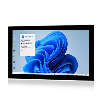 Bảng điều khiển cảm ứng nhúng không quạt 21,5&quot; Máy tính HMI Linux công nghiệp với RS232/422/485