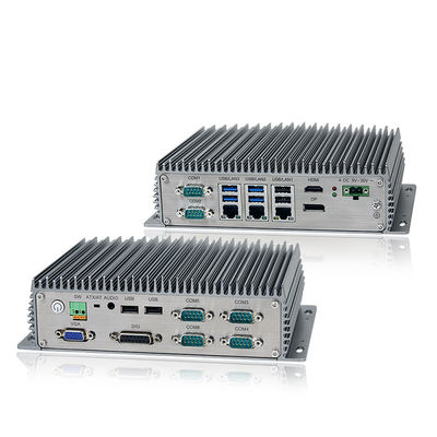 Fanless Mini Industrial Embedded Box PC Window 11 With 6*COM