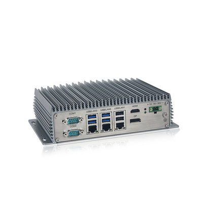 OEM ODM J6412 Máy tính nhúng lõi tứ không quạt với 8xUSB