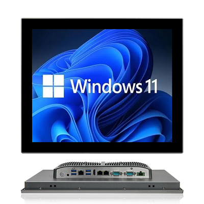 Máy tính nhúng chống nước mặt trước IP65 Tất cả trong một PC bảng điều khiển công nghiệp