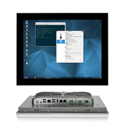 Máy tính công nghiệp 15 inch J6412 PC Windows10 Iot Màn hình cảm ứng điện dung dự kiến
