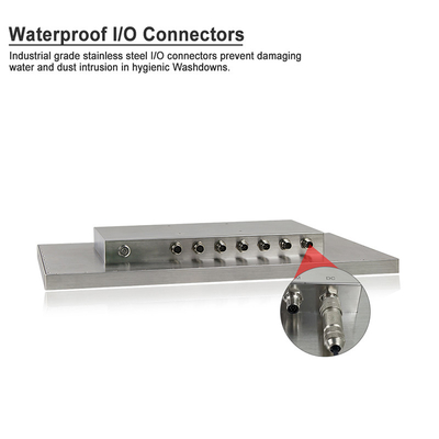 Bảng điều khiển công nghiệp HMI thế hệ thứ 6 IP67 Pc 10 điểm PCAP 21,5 inch