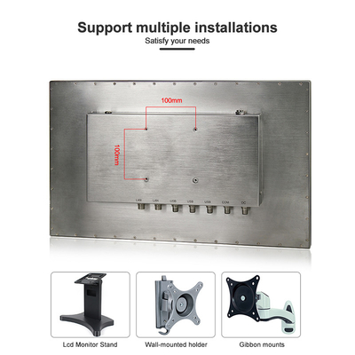 Bảng điều khiển công nghiệp HMI thế hệ thứ 6 IP67 Pc 10 điểm PCAP 21,5 inch