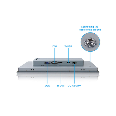 VESA Gắn Màn hình hiển thị màn hình cảm ứng công nghiệp 17 '' 1280 X 1024 PCAP 10 điểm