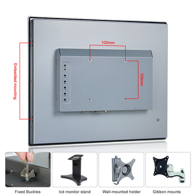 VESA Gắn Màn hình hiển thị màn hình cảm ứng công nghiệp 17 '' 1280 X 1024 PCAP 10 điểm