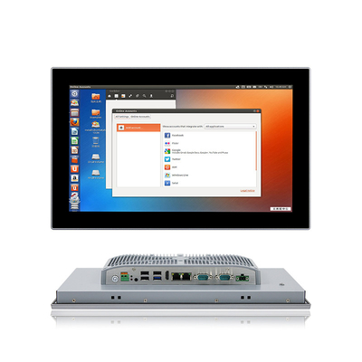 15.6'' J1900 Front IP65 Bảng điều khiển nhúng Màn hình cảm ứng công nghiệp
