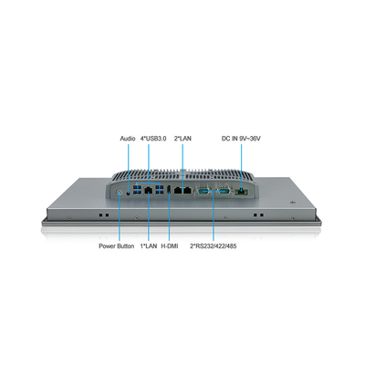 Bảng điều khiển công nghiệp không quạt Wifi PC 10 điểm PCAP 1280 X 1024 17INCH