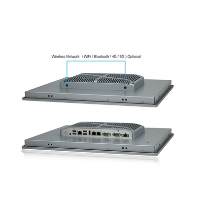 RS485 RS232 J6412 Cảm ứng điện dung nhúng PC công nghiệp tất cả trong một