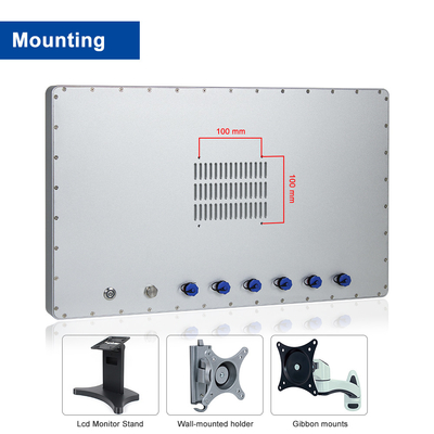 Intel 6th Skylake-U SOC All In One IP69K Panel PC RS485 RS232 Màn hình cảm ứng HMI