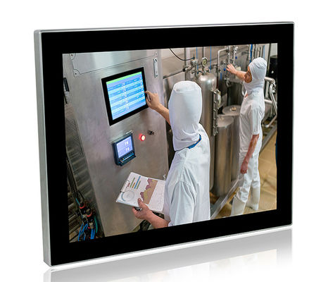 Bảng điều khiển chống thấm nước IP69K Máy tính bằng thép không gỉ SUS304 Màn hình cảm ứng Máy tính