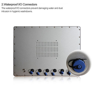 Core I5 ​​Industrial All in One Màn hình cảm ứng PC 15in Kích thước Ip66 Chống thấm nước